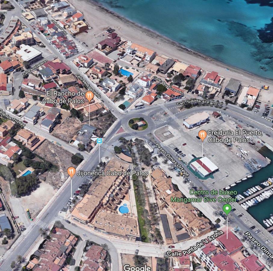 Casa En El Centro De Cabo De Palos Cerca A Clubes De Buceo Esterno foto